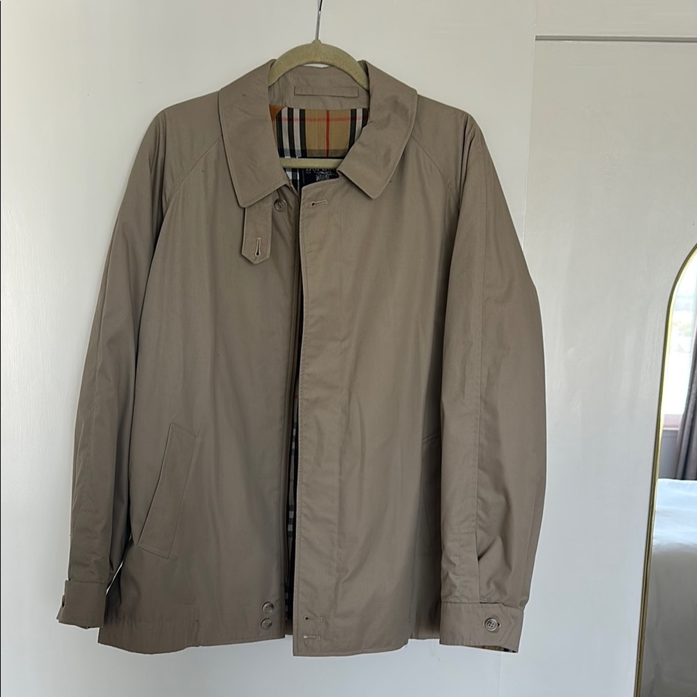 Men’s Burberry coat